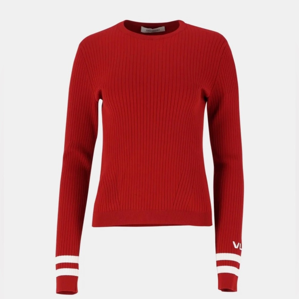 Valentino Red Long Sleeve